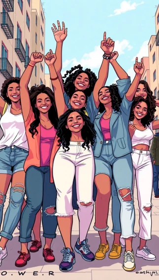 Girlpower Wallpaper