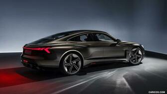 Audi E Tron Gt Concept Color Kinetic Dust Rear Three