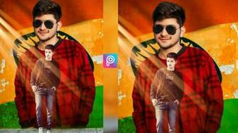 January Wall Unic Creative Photo Editing Background