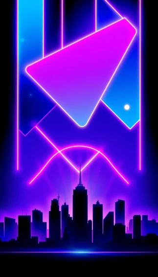 Cool Neon Phone Wallpaper