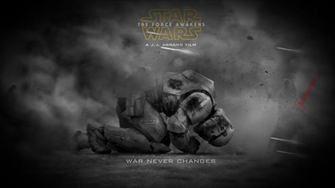 Star Wars The Force Awakens Fan Made Poster By Warfighter268 On