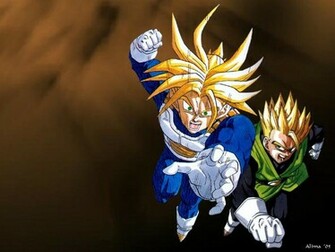 Dragon Ball Z Kai Wallpaper Gohan Trunks Saiyans Bird Studio