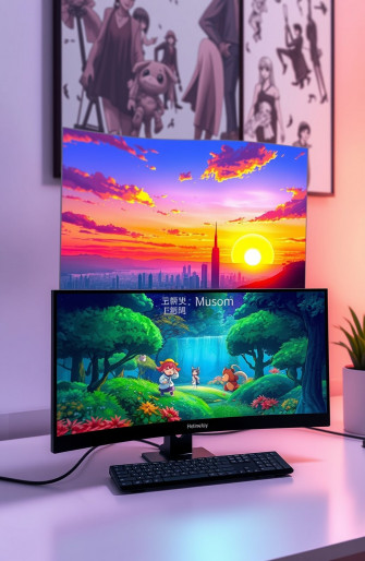 Dual Monitor Anime Wallpaper
