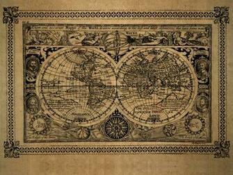 Old World Map By Be17aiah