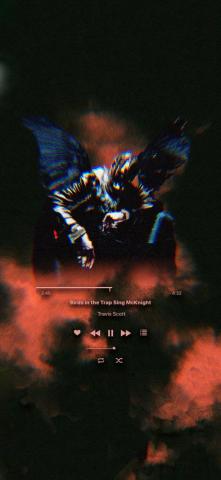 I Made A Wallpaper For Birds In The Trap Travisscott
