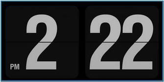 Windows Digital Clock Screensaver
