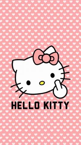 Hello Kitty iPhone Wallpaper