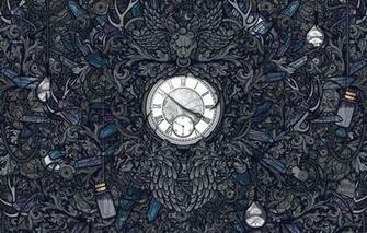 Wallpaper Time Grey Background Watch Mechanism
