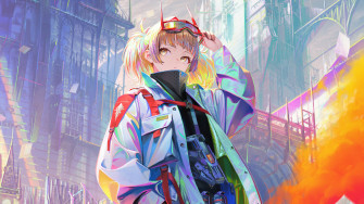 Anime Girl Art 4k Wallpaper iPhone HD Phone 6520f