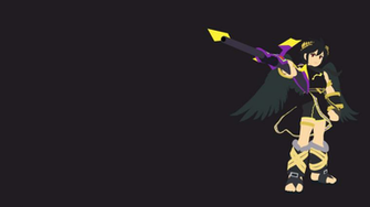 Dark Pit Minimalist Wallpaper By Brulescorrupted