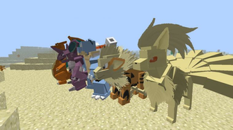 My Minecraft Pixelmon Team By Pickle101101