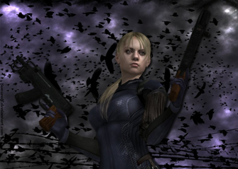 Evil Jill Valentine HD Wallpaper Color Palette Tags Resident