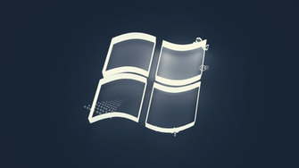Windows Wallpaper Glass 3d Modeling