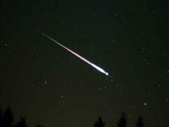 Meteor Shower October Wallpaper
