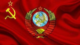 Soviet Union Flag Wallpaper HD Desktop