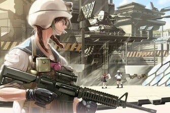 M4a1 Anime Wallpaper Girls