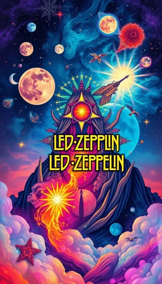 Led Zeppelin Phone Wallpaper