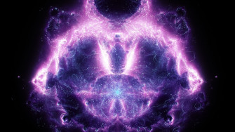 Neon Purple Background Wallpaper