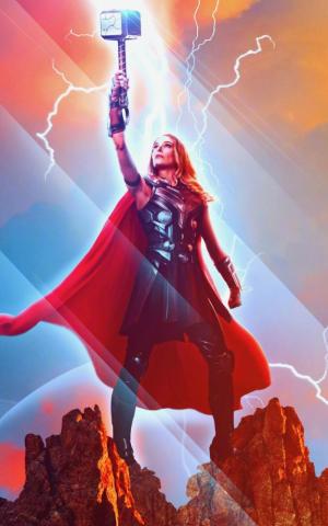 Lady Thor Love And Thunder Action Movie