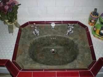 Paper Illusion Faux Finish Wallpaper Marble Sink Project