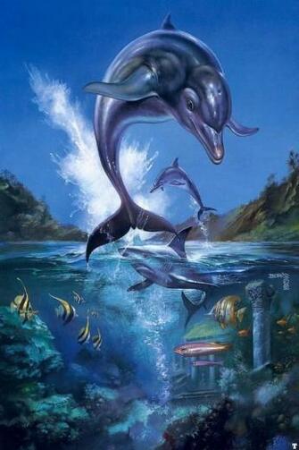 Dolphin Wallpaper 3d Android Apps On Google Play