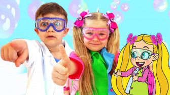 Kids Diana Show Thumbs Up Wallpaper