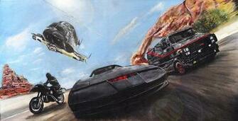 Knight Rider A Team Airwolf Streethawk Art By Solman1