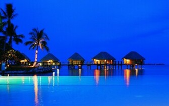 Manihi Pearl Beach Resort Wallpaper Wide HD