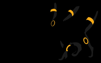 Minimalist Pokewall Umbreon By Thermalsensor
