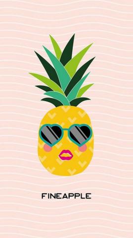 Cute Pineapple Wallpaper For Mobile Best HD