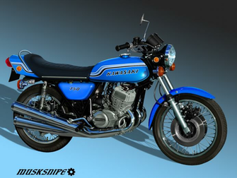 Kawasaki H2 Mach Iv The Widowmaker By Musksnipe On