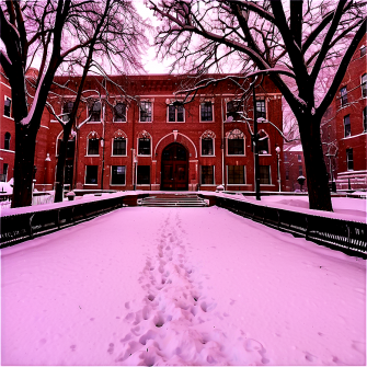 Brown University Campus Snowfall Png Sgl Wallpaper