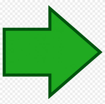 File Go Green Svg Arrow Transparent Background HD Png