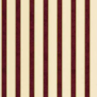 Waverly Bold Stripe Wallpaper Burgundy And Beige