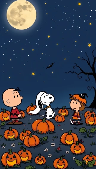 Peanuts Halloween Wallpaper