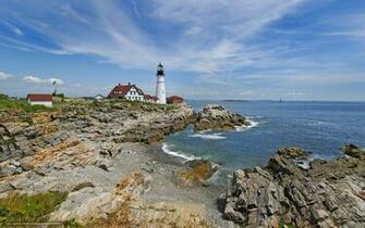 Wallpaper Lighthouse Portland Sea Oregon Desktop