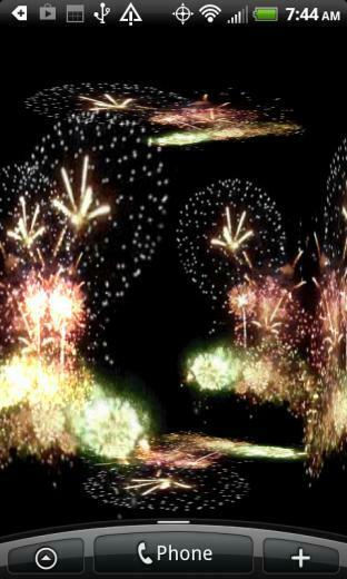 3d Fireworks Live Wallpaper Android Apps On Google Play