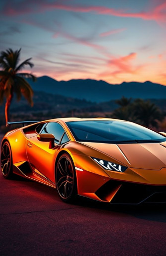 Gold Lamborghini Wallpaper