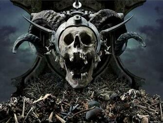 Skull Background HD Wallpaper