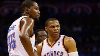 Kevin Durant And Russell Westbrook Wallpaper