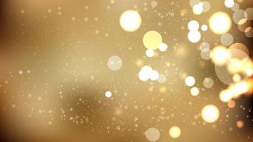 Gold Lights Background