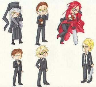 Black Butler Shinigami By Nevyns
