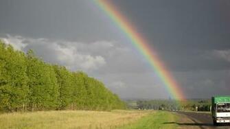 Rainbows And Lightnings Full HD Wallpaper Digital Pictures 1080p