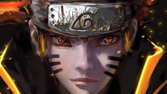Naruto Uzumaki Bijuu Sage Mode 4k Wallpaper
