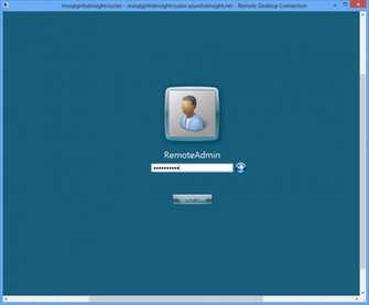 Once Connected You Will See Hadoop Command Line On The Desktop