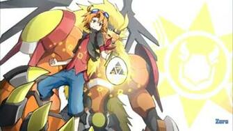 Naruto Fahad On In Cyber Sleuth We See Sayo And Dainamon