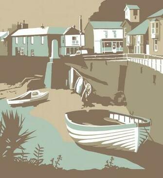 Mousehole Wall Mural Wallsauce Dk