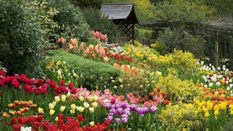 English Garden Wallpaper Best Travel