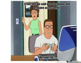 Hank Hill Propane Meme
