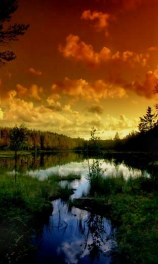 Rainbow Country Screensaver Wallpaper
